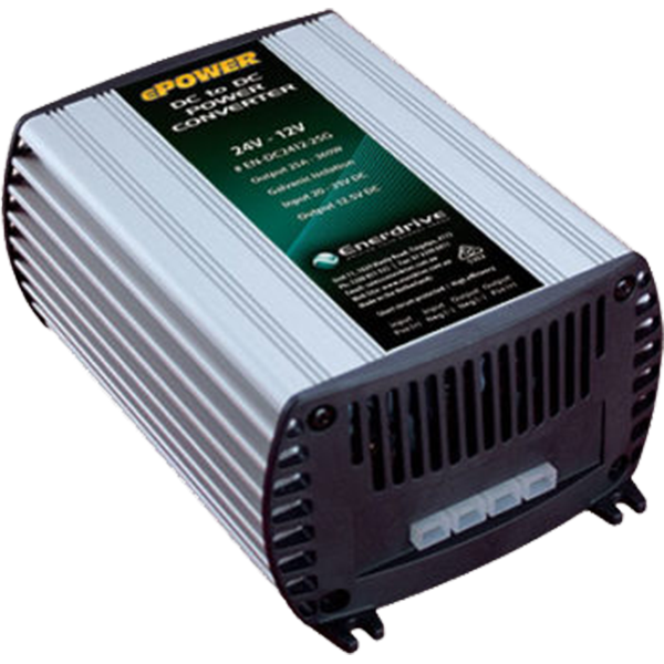 24V - 12V / 25A Gal Iso Enerdrive Independent Power Solutions
