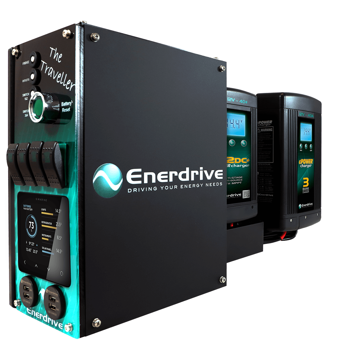 The Traveller Power System - Enerdrive Independent Power Solutions