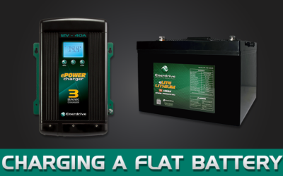 How to charge a flat battery with an ePOWER charger