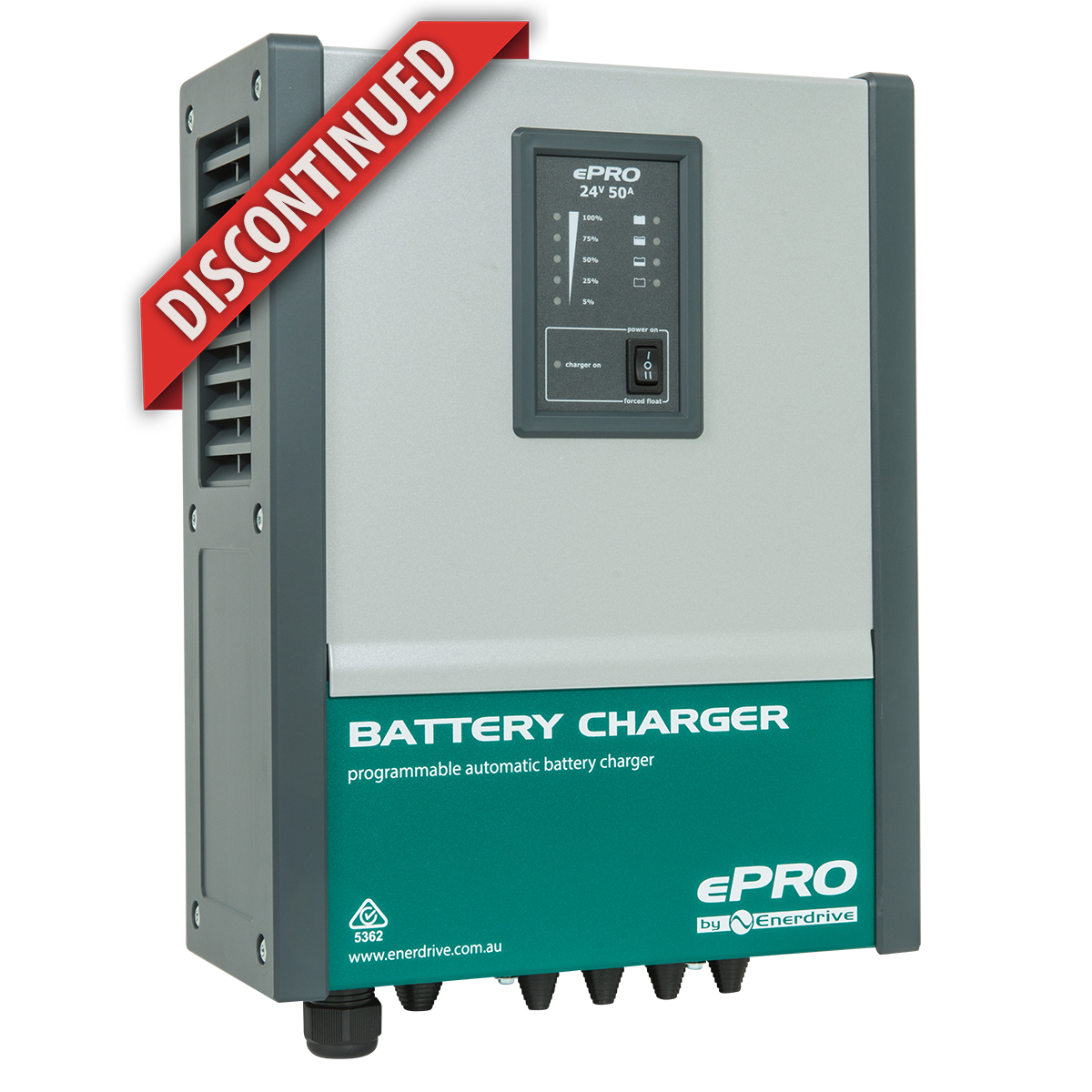ePRO Battery Charger - 24V 50A - ENERDRIVE