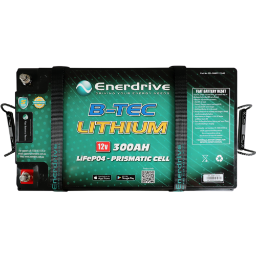 B-TEC 12V 300Ah G2 Lithium Battery - Enerdrive | Dometic