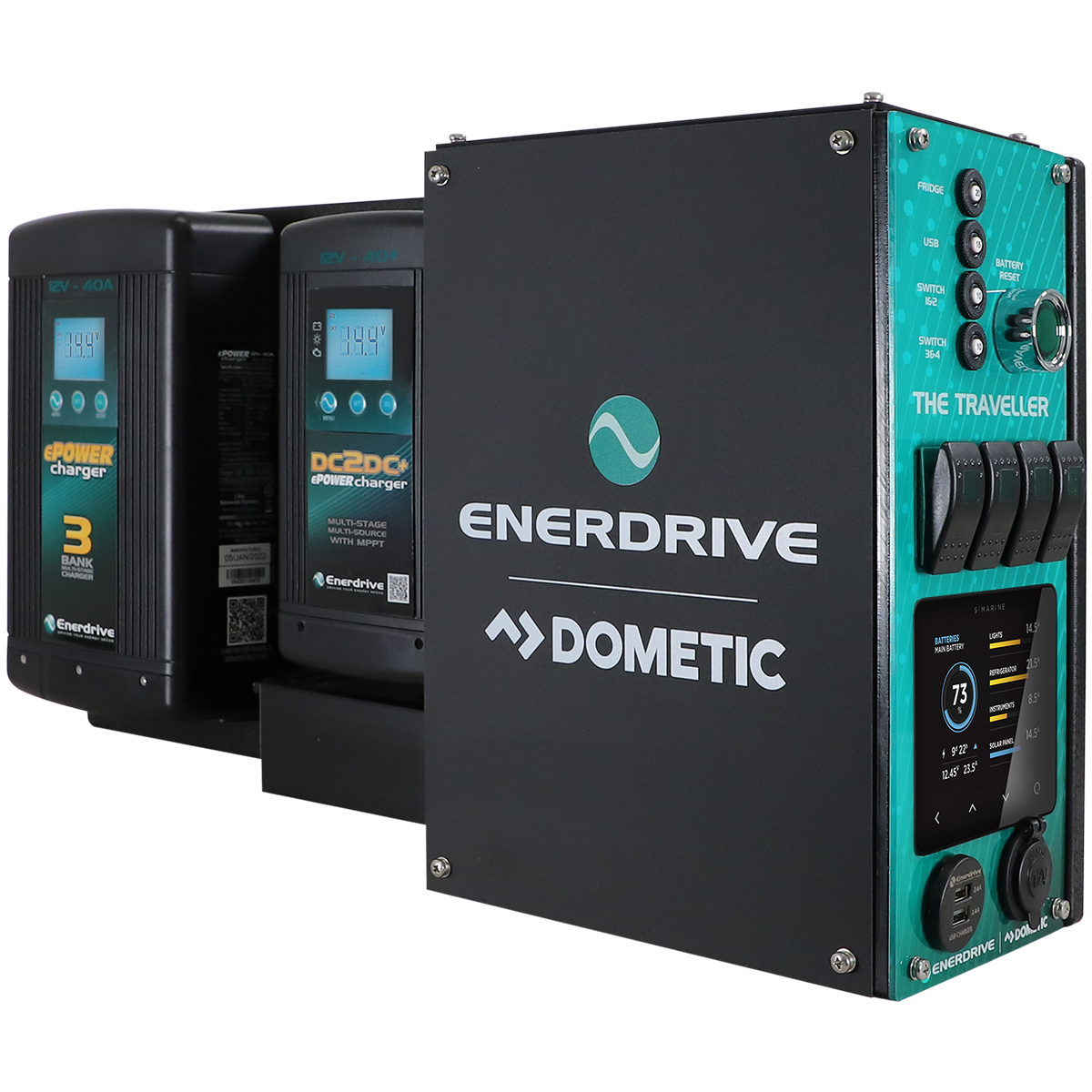 The Traveller Power System - Enerdrive Independent Power Solutions